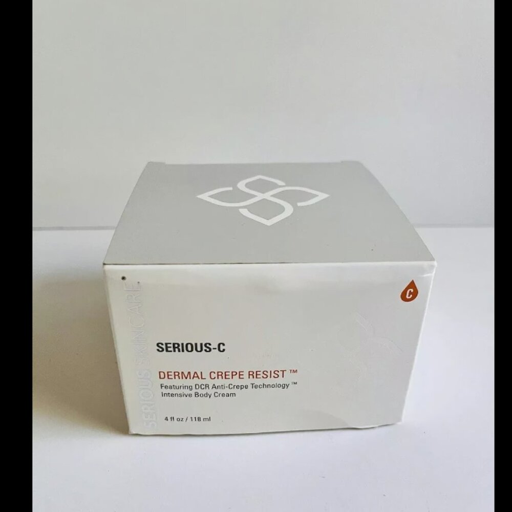 Serious Skincare Serious C Dermal Crepe Resist 4oz Intensive Body Cream NEW